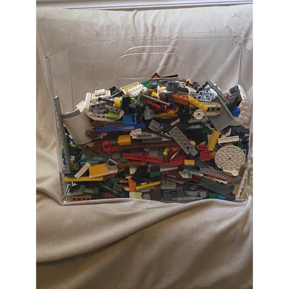 3+ lbs LEGO Random Parts Pieces Building Plates Blocks Washed Bulk Lot E - Picture 4 of 9